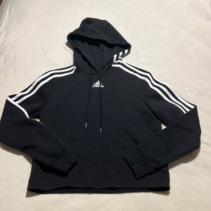 womens size xs adidas cropped hoodie